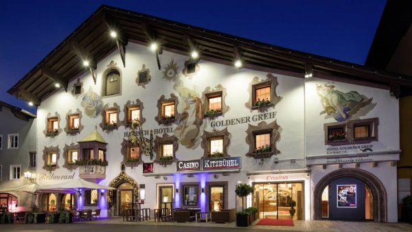 Edificio del casinò di Kitzbuhel