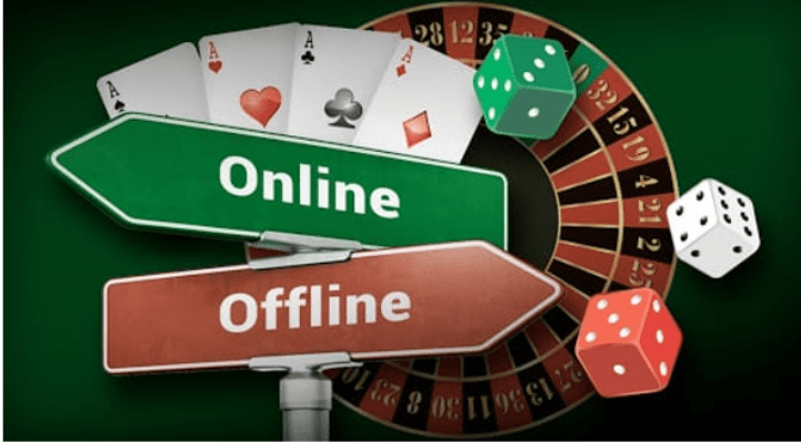 online or offline casino