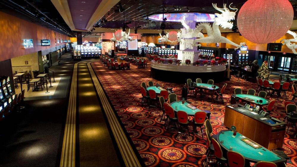 Interior do WinStar World Casino & Resort