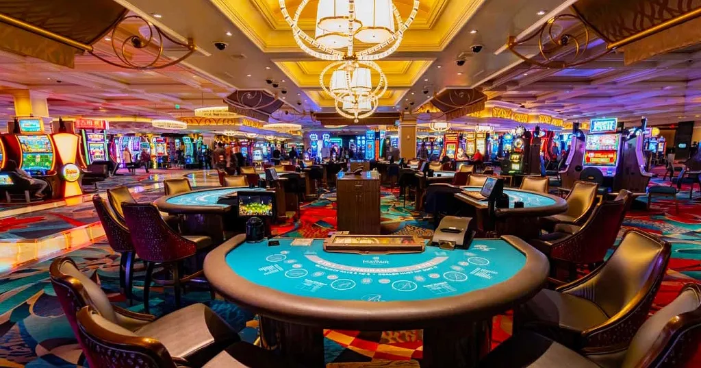 Erkundung des Bellagio Casino in Vegas