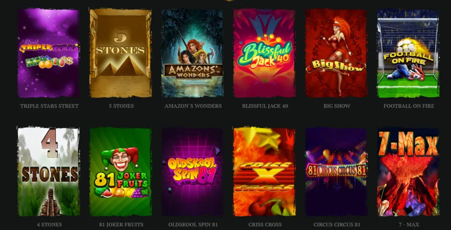 Surtido de juegos de casino Kartáč